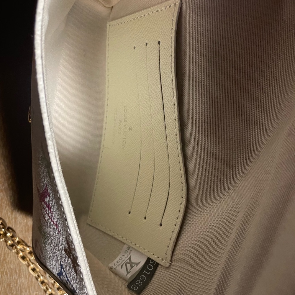 Women’s multi colored multi functional cross body… - image 3